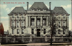 St. Louis Club Missouri Postcard Postcard