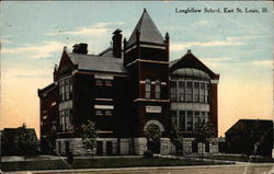 View of Longfellow School, East St. Louis Missouri Postcard Postcard