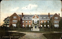 St. George's School Newport, RI Postcard Postcard