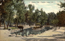 Stratton Park Cheyenne Canon, CO Postcard Postcard