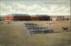 Fort Wright Spokane, WA Postcard Postcard