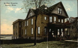 St. Olav Hospital Austin, MN Postcard Postcard