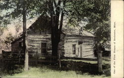 One of the First Homes in the Area Postcard