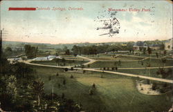 Monument Valley Park Colorado Springs, CO Postcard Postcard