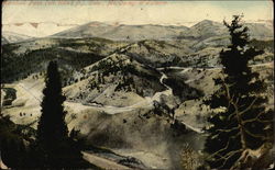 Marshall Pass (Alt 10846 ft.), Mt. Ouray in Distance Colorado Postcard Postcard