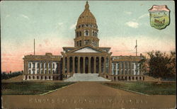 State Capitol Topeka, KS Postcard Postcard