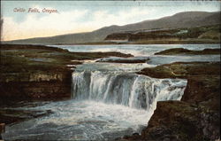 Celilo Falls Oregon Postcard Postcard