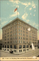 Y.M.C.A. Building, 10th and Oak St Postcard