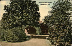 Shelter, Holmes Square Kansas City, MO Postcard Postcard