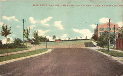 Park Drive and Gillham Road, 22nd and Grand Ave Postcard