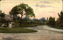 Looking Along the Santa Fe Trail Postcard