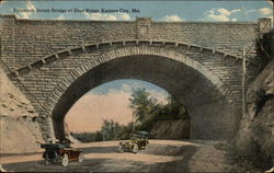 Fifteenth Street Bridge at Blue Ridge Kansas City, MO Postcard Postcard