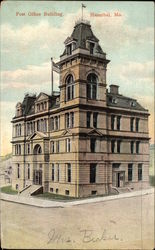 Post Office Building Postcard