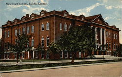 New High School Postcard