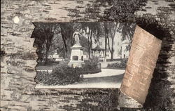 Hannah Duston Monument Postcard