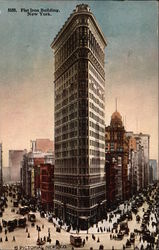 Flat Iron Building Postcard