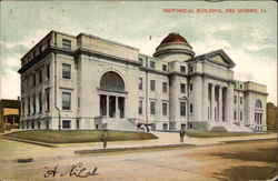 Historical Building Des Moines, IA Postcard Postcard