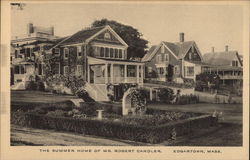 The Summer Home of Mr. Robert Candler Edgartown, MA Postcard Postcard