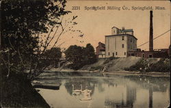 Springfield Milling Co Minnesota Postcard Postcard