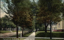 Kansas Avenue Postcard