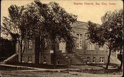 Baptist Church Postcard