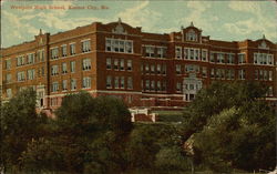 Westport High School Kansas City, MO Postcard Postcard