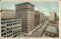 Tenth and Grand Ave Postcard