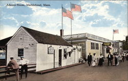 Adams House Marblehead, MA Postcard Postcard