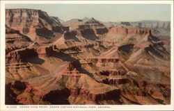 Grand View Point, Grand Canyon National Park Arizona Postcard Postcard