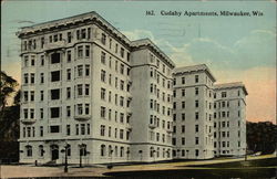 Cudahy Apartments Postcard