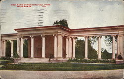 New Band Stand at Mitchell Park Postcard