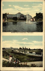 Mitchell Park Conservatory & Sunken Gardens Postcard