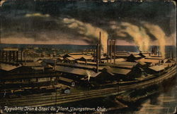 Republic Iron & Steel Co. Plant Postcard