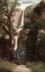 Yosemite Falls Yosemite Valley, CA Yosemite National Park Postcard Postcard