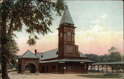 R.R. Station Postcard