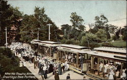 After the Theatre, Riverton Park Postcard