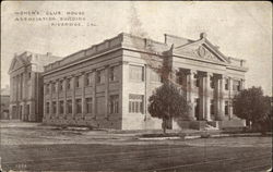 Women's Club House Association Building Postcard