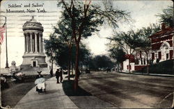 Soldiers' and Sailors' Monument New York, NY Postcard Postcard