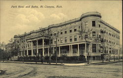 Park Hotel and Baths Mount Clemens, MI Postcard Postcard