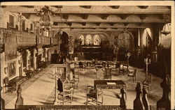 Music Room at Glenwood Mission Inn Riverside, CA Postcard Postcard