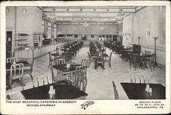 Kugler's Cafeteria Philadelphia, PA Postcard Postcard