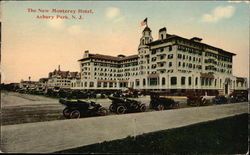 The New Monterey Hotel Asbury Park, NJ Postcard Postcard