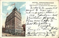 Hotel Knickerbocker Postcard