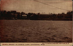 Bugg's Resort on Hamlin Lake Postcard