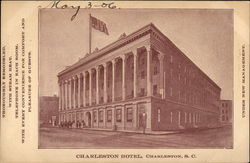 Charleston Hotel South Carolina Postcard Postcard