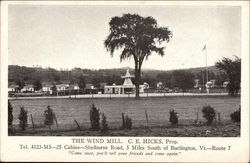 The Wind Mill, Shelburne Road Burlington, VT Postcard Postcard