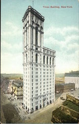 Times Building Postcard