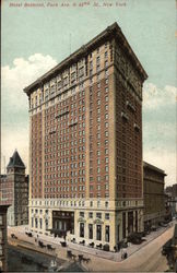 Hotel Belmont, Park Ave. & 42nd St Postcard