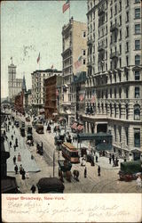 Upper Broadway Postcard