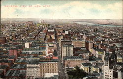 General View of New York Postcard Postcard